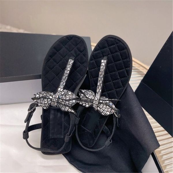 2022 stunning bow tie rhinestone clip sandals fashion casual flat slippers for everyday wear womens shoes size 35-40, Black
2022 stunning bow tie rhinestone clip sandals fashion casual flat slippers for everyday wear womens shoes size 35-40, Black