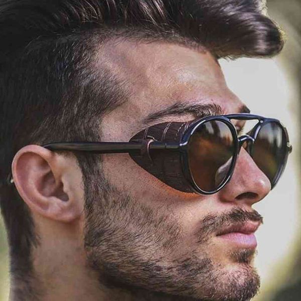 designer ray cycle luxurious sunglasses hip hop glasses double beam personality trend new european american punk round frame wind proof resi, White;black
designer ray cycle luxurious sunglasses hip hop glasses double beam personality trend new european american punk round frame wind proof resi, White;black