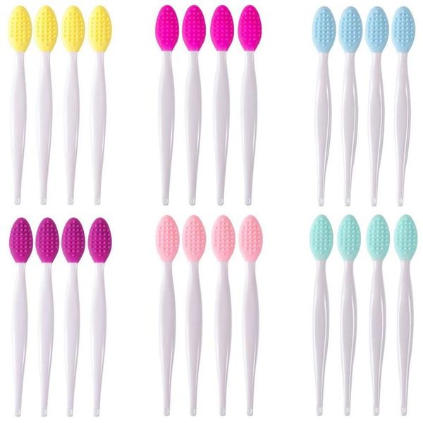 50pcs silicone multifunction wash face exfoliating brush clean lip brush beauty pores cleansing blackhead tools 220518
50pcs silicone multifunction wash face exfoliating brush clean lip brush beauty pores cleansing blackhead tools 220518