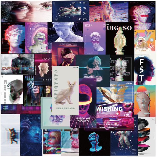 new waterproof 10/20/40pcs punk vaporwave psychedelic cool stickers aesthetic graffiti lapphone car bike scrapbook sticker decals kids toy s
new waterproof 10/20/40pcs punk vaporwave psychedelic cool stickers aesthetic graffiti lapphone car bike scrapbook sticker decals kids toy s