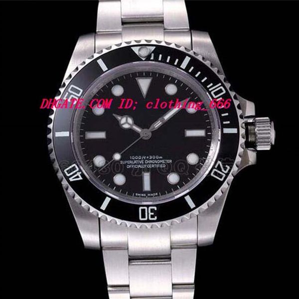 luxury wristwatch 114060 40mm black dial stainless steel bracelet automatic mens watch mens watch 27z, Slivery;brown
luxury wristwatch 114060 40mm black dial stainless steel bracelet automatic mens watch mens watch 27z, Slivery;brown