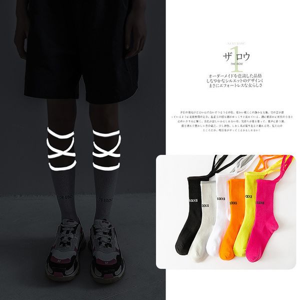 fluorescent bandage socks female letter printed trendy bar nightclub personality reflective cross socks 220608, Black;white
fluorescent bandage socks female letter printed trendy bar nightclub personality reflective cross socks 220608, Black;white