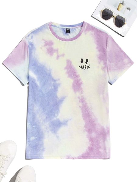 men cartoon graphic tie dye tee 85wq#, White;black
men cartoon graphic tie dye tee 85wq#, White;black