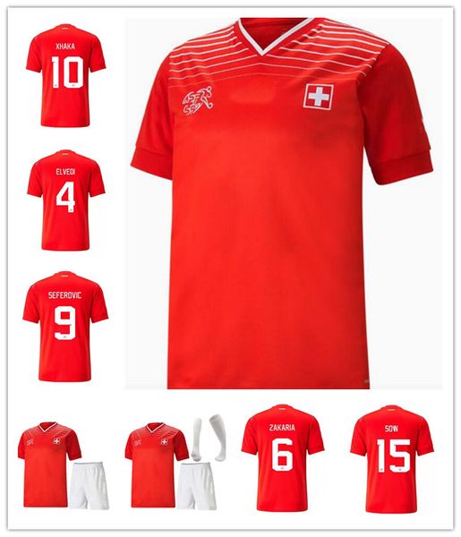 22-23 soccer switzerland jerseys 13 rodriguez 14 zuber chong998 4 elvedi 6 zakaria 7 embolo 2 lichtsteiner national team swiss football shir, Black;yellow
22-23 soccer switzerland jerseys 13 rodriguez 14 zuber chong998 4 elvedi 6 zakaria 7 embolo 2 lichtsteiner national team swiss football shir, Black;yellow