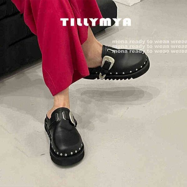 sandals 2022 summer women shoes punk metal rivet charms black pu mules slip on outdoor platform modern slippers casual for 2206235
sandals 2022 summer women shoes punk metal rivet charms black pu mules slip on outdoor platform modern slippers casual for 2206235
