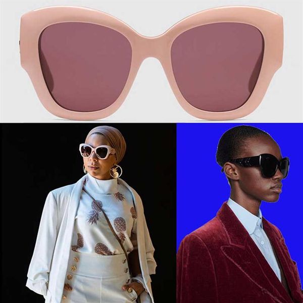 2021ss pink cat eye sunglasses female designer sunglasses pink lens herringbone temple design casual sunglasses 0808 with original314u, White;black
2021ss pink cat eye sunglasses female designer sunglasses pink lens herringbone temple design casual sunglasses 0808 with original314u, White;black