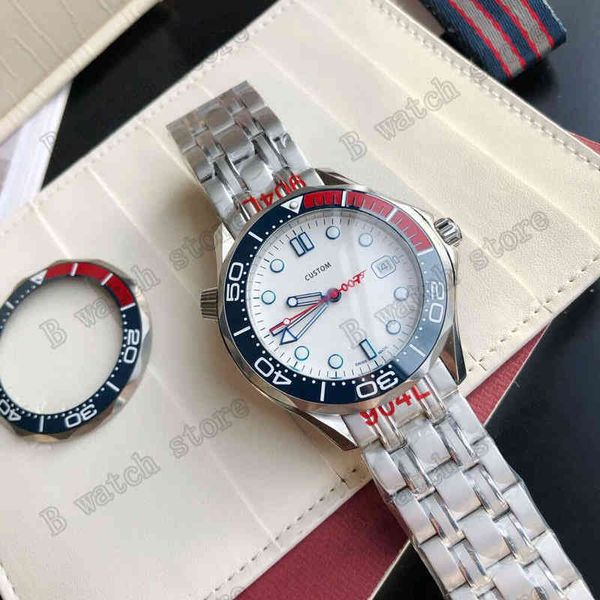 42mm automatic 8215 miyota movement male watch stainless steel ceramic bezel waterproof luminous mechanical 007jup8, Slivery;brown
42mm automatic 8215 miyota movement male watch stainless steel ceramic bezel waterproof luminous mechanical 007jup8, Slivery;brown