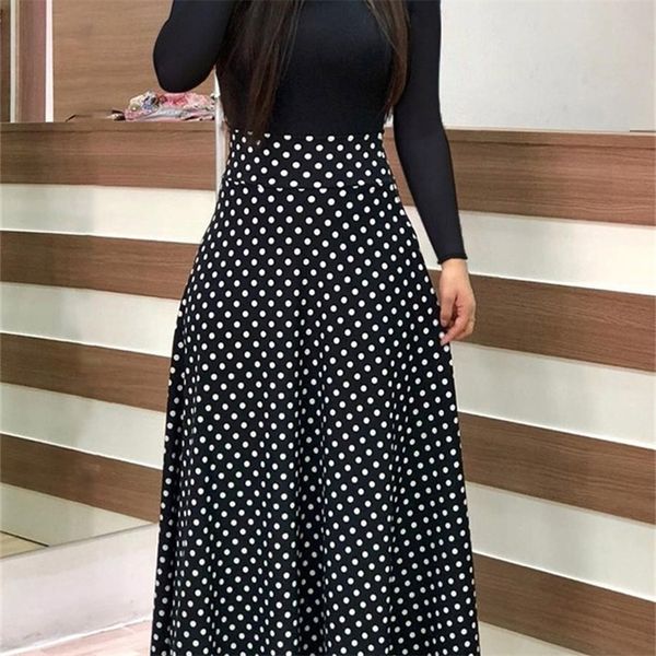 dress women s autumn flower sewing long sleeve printed color matching casual party elegant skirt xl 220614, Black;gray
dress women s autumn flower sewing long sleeve printed color matching casual party elegant skirt xl 220614, Black;gray