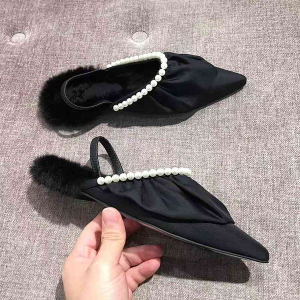sandals black women's sandals design mule thong pearl decoration summer flat shoes pointed head casual shoes
sandals black women's sandals design mule thong pearl decoration summer flat shoes pointed head casual shoes