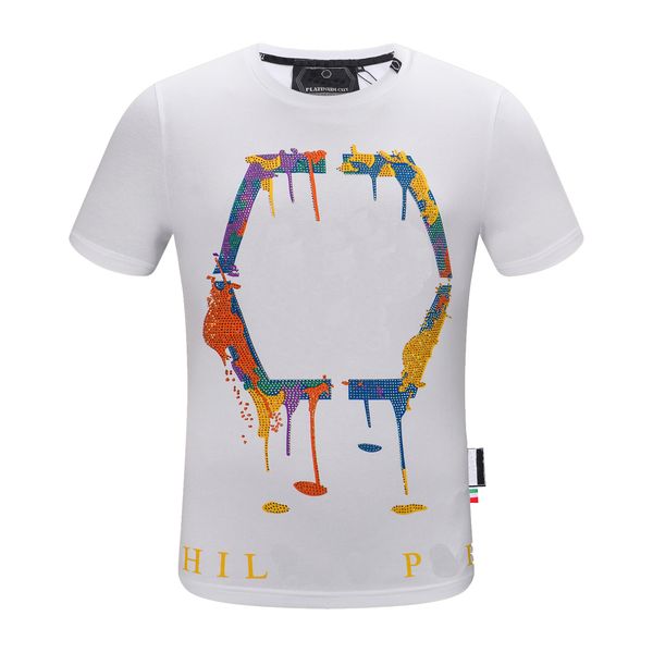 philipp plain new pp men's t-shirts short sleeve pure cotton slim round neck breathable comfortable elastic, White;black
philipp plain new pp men's t-shirts short sleeve pure cotton slim round neck breathable comfortable elastic, White;black