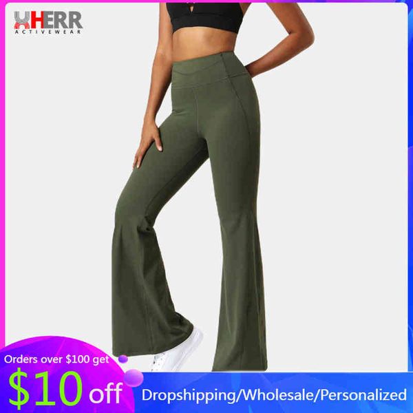 high waisted flare yoga pants women wide leg leggings with pockets stretchy fitness yoga leggings trousers exercise active wear t220725, White;red
high waisted flare yoga pants women wide leg leggings with pockets stretchy fitness yoga leggings trousers exercise active wear t220725, White;red