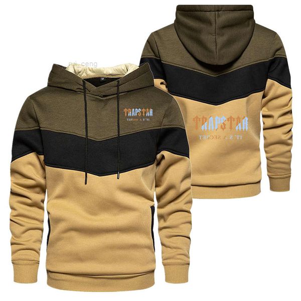 men's designer trapstar hoodies spring and autumn men patchwork hoodie casual sports hoodies fashion versatile top, Black
men's designer trapstar hoodies spring and autumn men patchwork hoodie casual sports hoodies fashion versatile top, Black