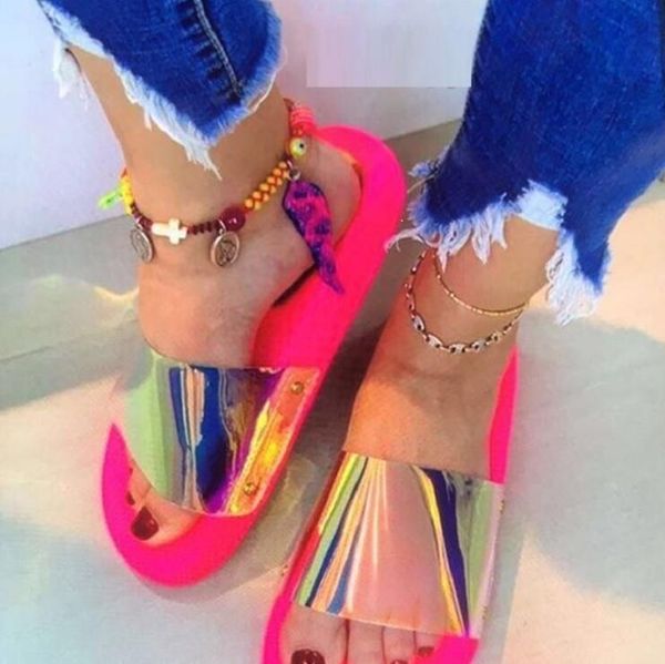 plus size women slippers colorful fashion half slides summer sandals comfort flat leisure shoes, Black
plus size women slippers colorful fashion half slides summer sandals comfort flat leisure shoes, Black