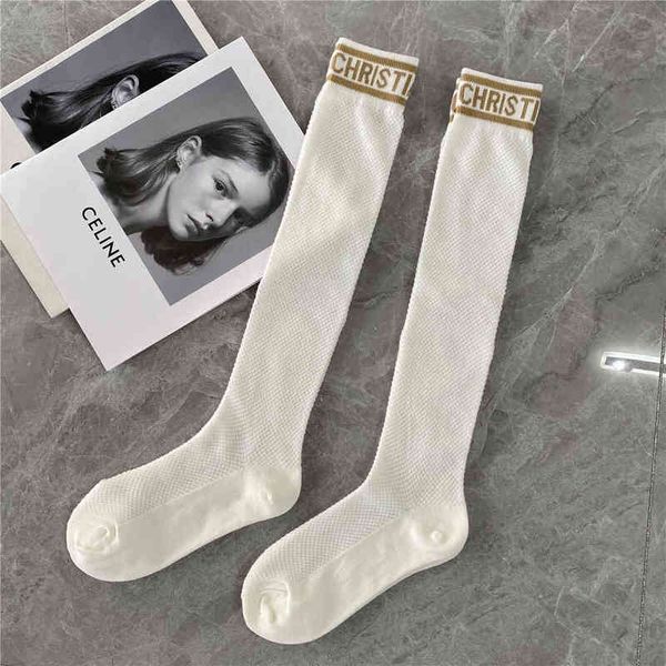 letter fashion women hosierys brand spring summer designers calf sock mesh hollow high tube socks womens hosiery thin cotton sports soji, Black;white
letter fashion women hosierys brand spring summer designers calf sock mesh hollow high tube socks womens hosiery thin cotton sports soji, Black;white