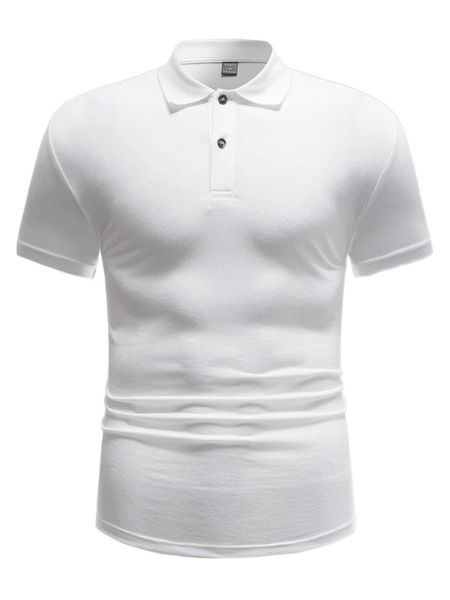 men solid button detail polo shirt g2yo#, White;black
men solid button detail polo shirt g2yo#, White;black