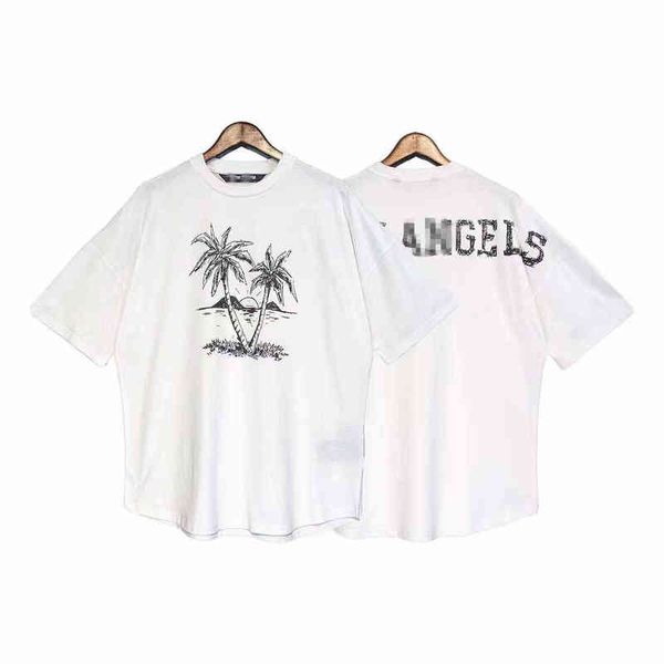 trend t shir plamangles fashion shirs 22ss tide brand sunse coconu prined shor sleeve t-shir men's and women's high sree loose hal, White;black
trend t shir plamangles fashion shirs 22ss tide brand sunse coconu prined shor sleeve t-shir men's and women's high sree loose hal, White;black