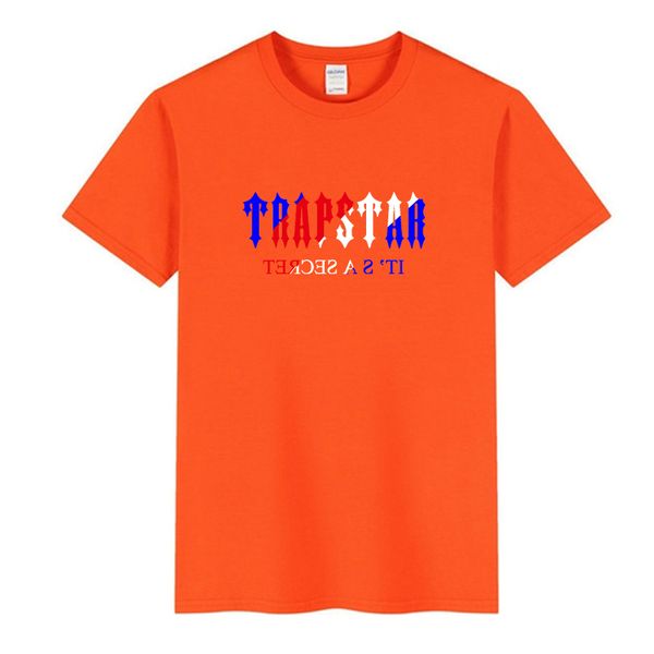 men's t-shirts tees trapstar tee 100% cotton crew collar t shirt men casual summer short sleeve mens fashion basic male, White;black
men's t-shirts tees trapstar tee 100% cotton crew collar t shirt men casual summer short sleeve mens fashion basic male, White;black
