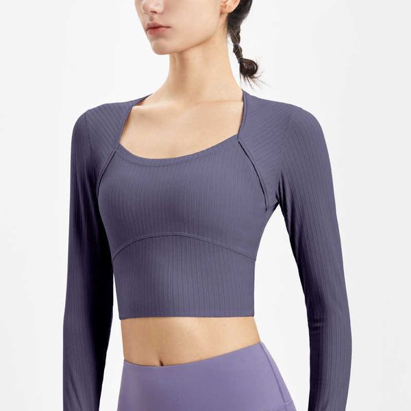 sports women's running fitness yoga outfits gym clothes short open navel loose breathable fast drying long sleeved t-shirt, White;red
sports women's running fitness yoga outfits gym clothes short open navel loose breathable fast drying long sleeved t-shirt, White;red