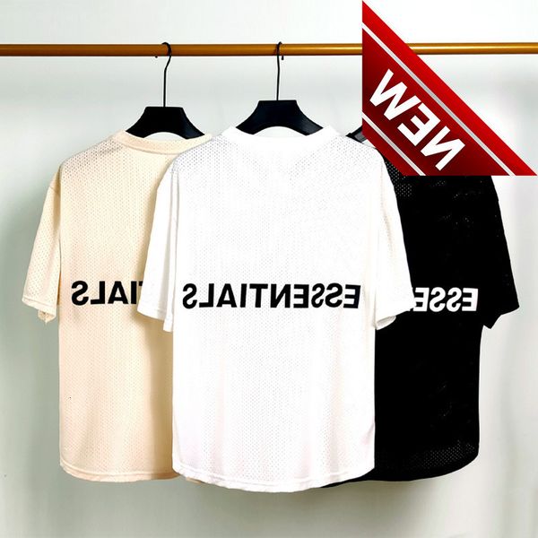 feel of god fog double thread essentials mesh short sleeve t-shirt loose and breathable base, White;black
feel of god fog double thread essentials mesh short sleeve t-shirt loose and breathable base, White;black