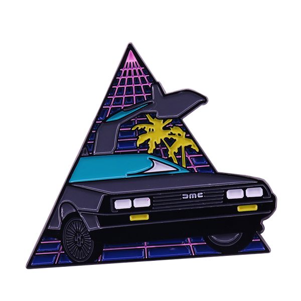 time machine emmett doc brown robert zemeckis science fiction film pin time travel device brooch, Blue
time machine emmett doc brown robert zemeckis science fiction film pin time travel device brooch, Blue