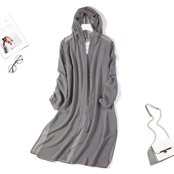 womens 100% silk multi colors long thin coat hoodie cardigan blouse summer beach cover up jn169 y200622, White
womens 100% silk multi colors long thin coat hoodie cardigan blouse summer beach cover up jn169 y200622, White