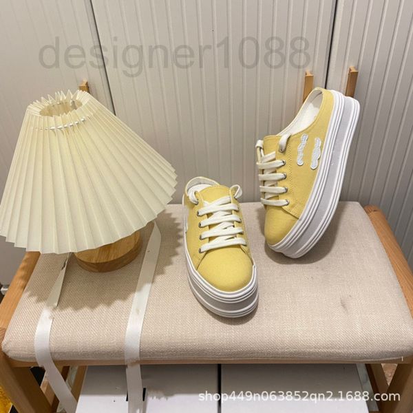 dress shoes designer net red half trailer canvas small white shoes new straight height thick bottom color matching women's shoes in sum, Black
dress shoes designer net red half trailer canvas small white shoes new straight height thick bottom color matching women's shoes in sum, Black