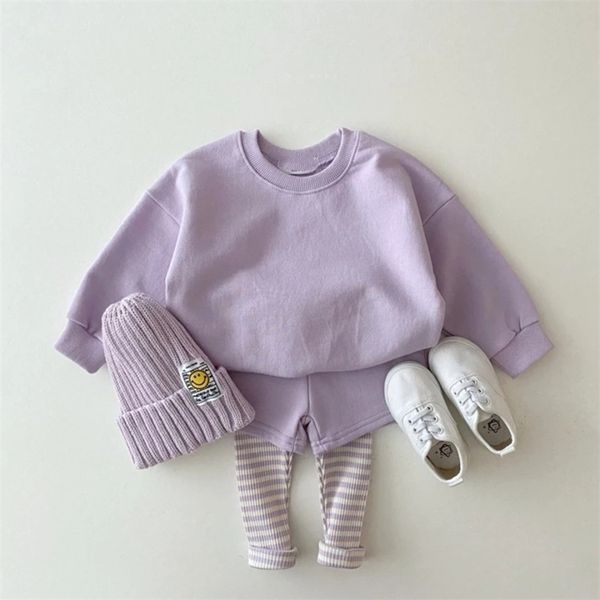milancel autumn baby clothes set solid hoodies and pants 2 pcs boys suit casual infant sweatshirts 220326, White
milancel autumn baby clothes set solid hoodies and pants 2 pcs boys suit casual infant sweatshirts 220326, White