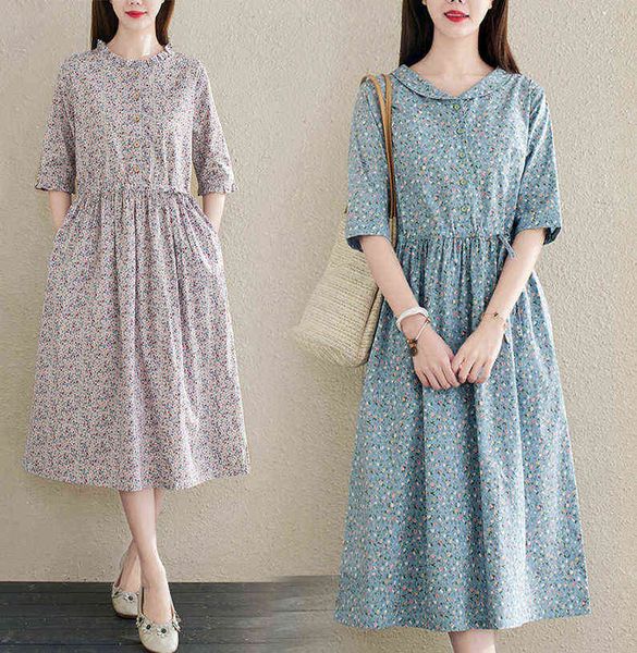 mori women's floral dress new summer literature and art close waist thin medium length skirt shirt skirt women's fashion, Black;gray
mori women's floral dress new summer literature and art close waist thin medium length skirt shirt skirt women's fashion, Black;gray