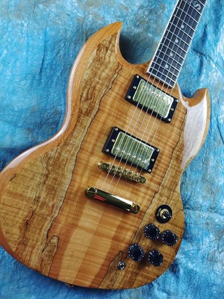 sg electric guitar, mahogany body rosewood fingerboard deadwood jacket natural wood color gold accessories in stock
sg electric guitar, mahogany body rosewood fingerboard deadwood jacket natural wood color gold accessories in stock
