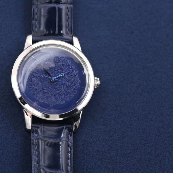 40mm designer watches mens watch 9015 movement imported mechanical movement leather strap movement waterproof 50m, Slivery;brown
40mm designer watches mens watch 9015 movement imported mechanical movement leather strap movement waterproof 50m, Slivery;brown