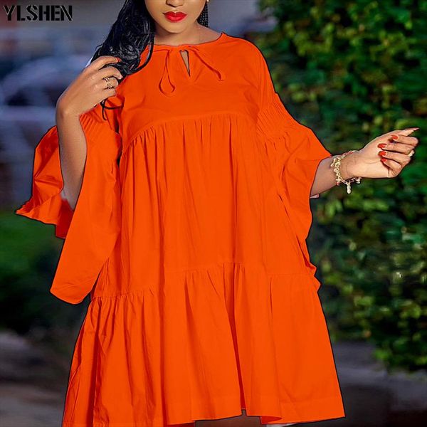 plus size pleated dresses with bowtie long flare sleeves knee length women fashion summer autumn female african vestidos, Black;gray
plus size pleated dresses with bowtie long flare sleeves knee length women fashion summer autumn female african vestidos, Black;gray