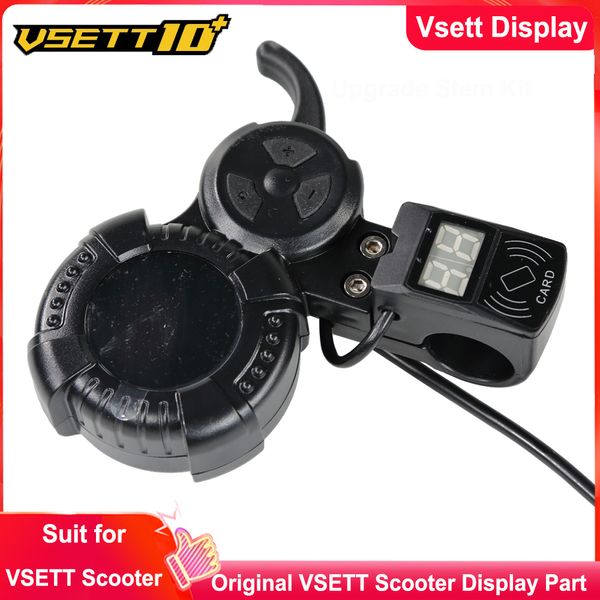 Image of Original VSETT Electric Scooter Throttle and NFC Card for VSETT 8 8Plus 9 9Plus 10Plus 11Plus ZERO 8 9 10 8X 10X 11X ZeRO Electric Scooter Display Accelerator