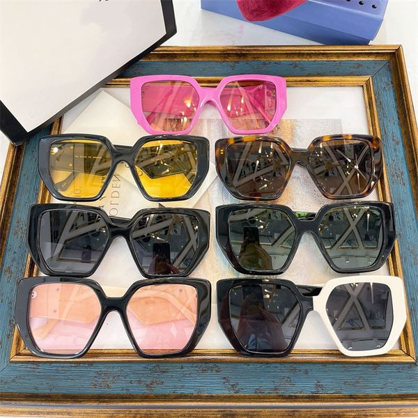 designer sunglasses g family's new net red color matching generous frame and the same fashion plate gg0956, White;black
designer sunglasses g family's new net red color matching generous frame and the same fashion plate gg0956, White;black
