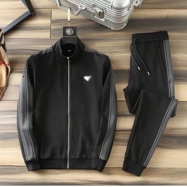 designer men's sportswear letter triangle stand collar long sleeve zip jacket trousers ladies jacket hoodie sportswear, Gray
designer men's sportswear letter triangle stand collar long sleeve zip jacket trousers ladies jacket hoodie sportswear, Gray