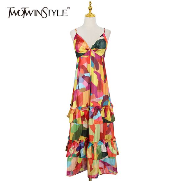 hit color patchwork ruffle dress for women v neck sleeveless print summer sling dresses female fashion clothes 210423, Black;gray
hit color patchwork ruffle dress for women v neck sleeveless print summer sling dresses female fashion clothes 210423, Black;gray