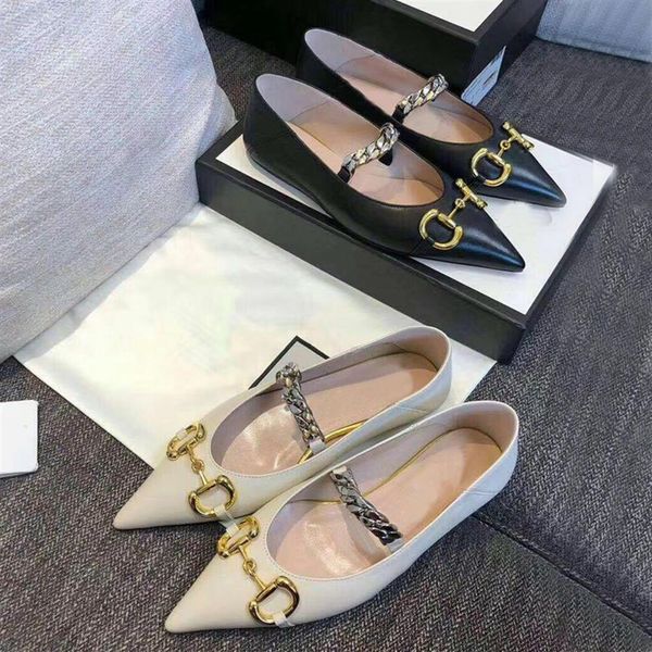 2020 summer new designer woman dress shoes 100% leather fashion brand pointed shoes metal letter luxury lady flat casual shoes siz262r, Black
2020 summer new designer woman dress shoes 100% leather fashion brand pointed shoes metal letter luxury lady flat casual shoes siz262r, Black