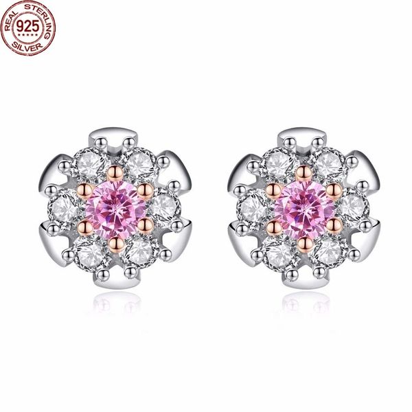 2022 real 925 sterling silver pink zircon stud flower earrings for women girls sterling-silver-jewelry white & gold plated women, Golden;silver
2022 real 925 sterling silver pink zircon stud flower earrings for women girls sterling-silver-jewelry white & gold plated women, Golden;silver