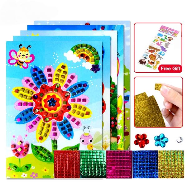 3d crystal acrylic puzzle diy foam eva stickers games handmade art cartoon creative educational toys for children
3d crystal acrylic puzzle diy foam eva stickers games handmade art cartoon creative educational toys for children