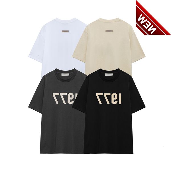 fog short sleeve essentials double thread men's and women's t-shirt frar of god 1977 flocking print 2022 new, White;black
fog short sleeve essentials double thread men's and women's t-shirt frar of god 1977 flocking print 2022 new, White;black