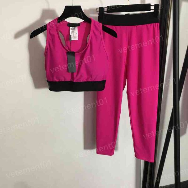 womens two piece pants fashion brand yoga sports suit alphabet-print waist-necked rose red vest and leggings 2 piece sets luxury designer tr, White
womens two piece pants fashion brand yoga sports suit alphabet-print waist-necked rose red vest and leggings 2 piece sets luxury designer tr, White