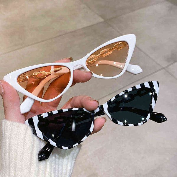 new small cat eye sunglasses colorful fashion female eyewear luxury designer popular uv400 shades for ladies, White;black
new small cat eye sunglasses colorful fashion female eyewear luxury designer popular uv400 shades for ladies, White;black