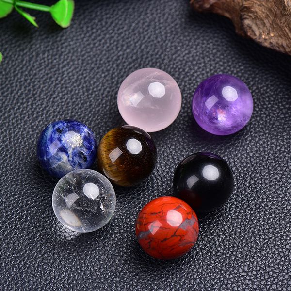 20mm natural stone loose beads ornaments amethyst rose quartz turquoise agate 7chakra diy non-porous round ball beads yoga healing guides me, Black
20mm natural stone loose beads ornaments amethyst rose quartz turquoise agate 7chakra diy non-porous round ball beads yoga healing guides me, Black