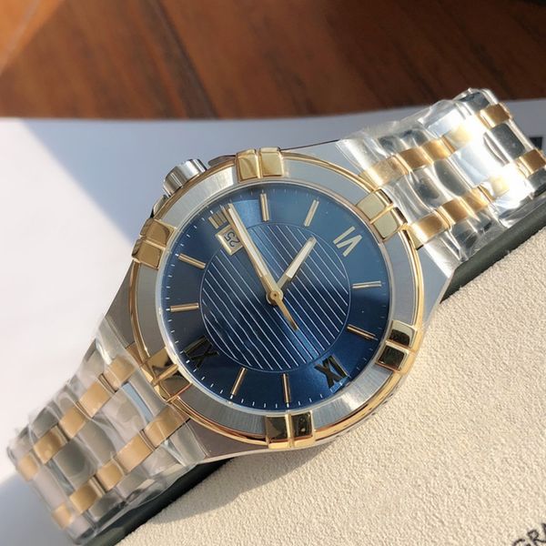 2022 new men's business fashion watch 42mm stainless steel strap high precision swiss quartz movement sapphire mirror sports waterproof, Slivery;brown
2022 new men's business fashion watch 42mm stainless steel strap high precision swiss quartz movement sapphire mirror sports waterproof, Slivery;brown