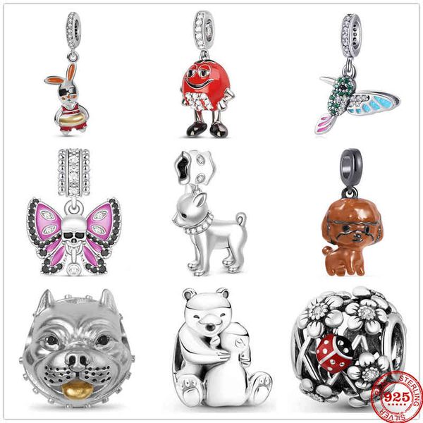 new 925 sterling silver rabbit butterfly bear pendant dangle charm bead fit original pandora bracelet diy jewelry for women gift
new 925 sterling silver rabbit butterfly bear pendant dangle charm bead fit original pandora bracelet diy jewelry for women gift