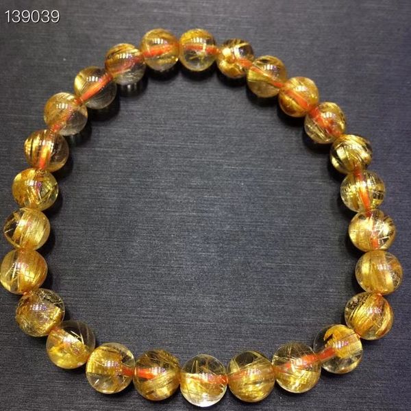 natural gold rutilated quartz crystal bracelet 7mm woman men brazil clear round beads jewelry brazil genuine aaaaaa, Silver
natural gold rutilated quartz crystal bracelet 7mm woman men brazil clear round beads jewelry brazil genuine aaaaaa, Silver