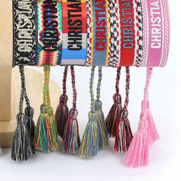 classic fashion brand embroidery bracelets luxury women men bangles friendship charm bracelet woven adjustable tassel vintage couple braided, Golden;silver
classic fashion brand embroidery bracelets luxury women men bangles friendship charm bracelet woven adjustable tassel vintage couple braided, Golden;silver