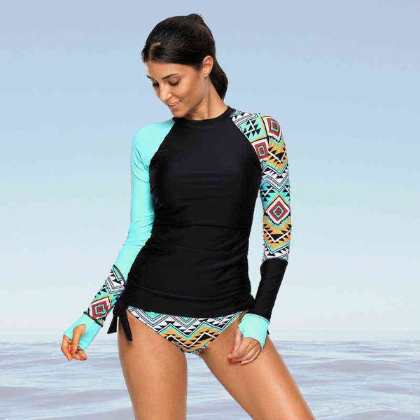designer women's swimsuit bikini shi ying split long sleeve women's conservative round neck low waist print lace up surfing swimsu, White;black
designer women's swimsuit bikini shi ying split long sleeve women's conservative round neck low waist print lace up surfing swimsu, White;black