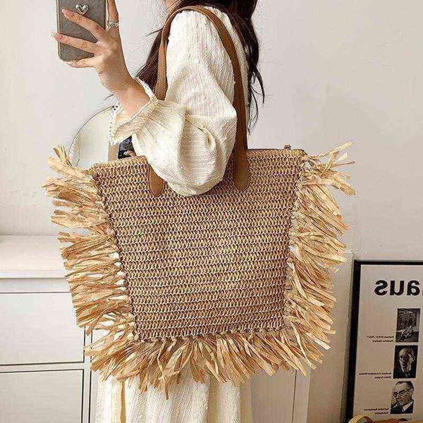 tassels straw weaving tote for women high-capacity handbags hollow shoulder bags ladies summer fashion underarm purses ins 220519
tassels straw weaving tote for women high-capacity handbags hollow shoulder bags ladies summer fashion underarm purses ins 220519