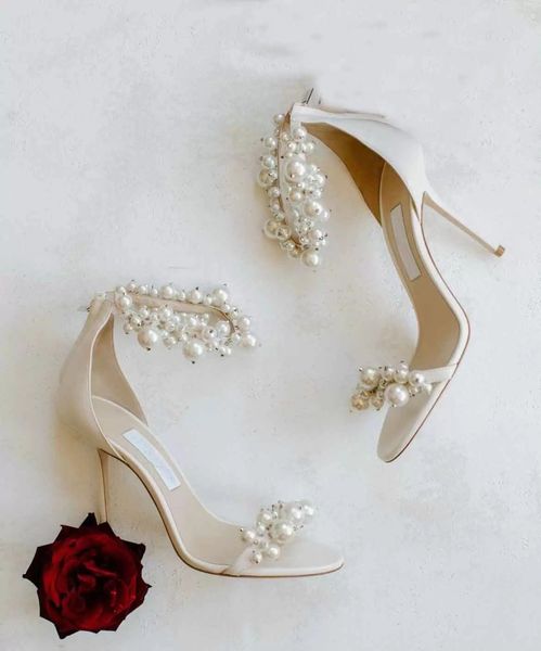 summer luxury maisel pearl embellished sandals shoes for women ankle strap wedding bridal perfect brand high heel lady evening dress eu35-43, Black
summer luxury maisel pearl embellished sandals shoes for women ankle strap wedding bridal perfect brand high heel lady evening dress eu35-43, Black