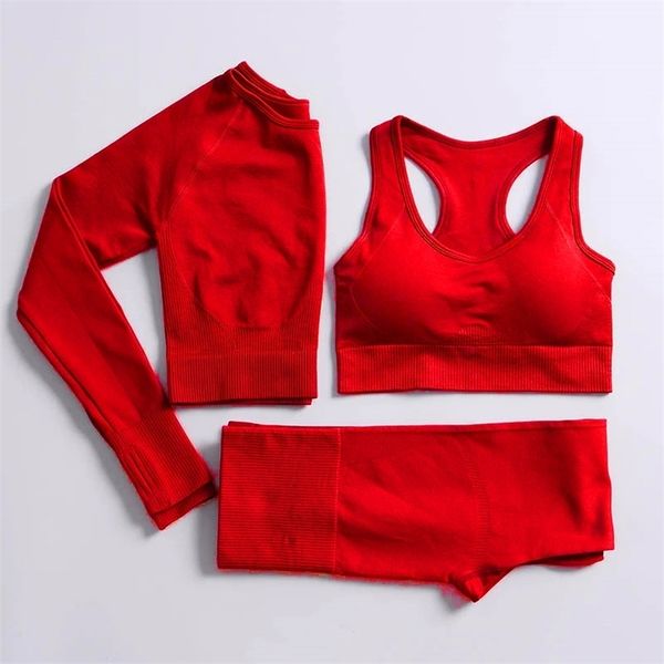 energy seamless yoga set sport outfit for woman gym clothing fitness long sleeve crop high waist leggings running sportswear 220317, Gray
energy seamless yoga set sport outfit for woman gym clothing fitness long sleeve crop high waist leggings running sportswear 220317, Gray